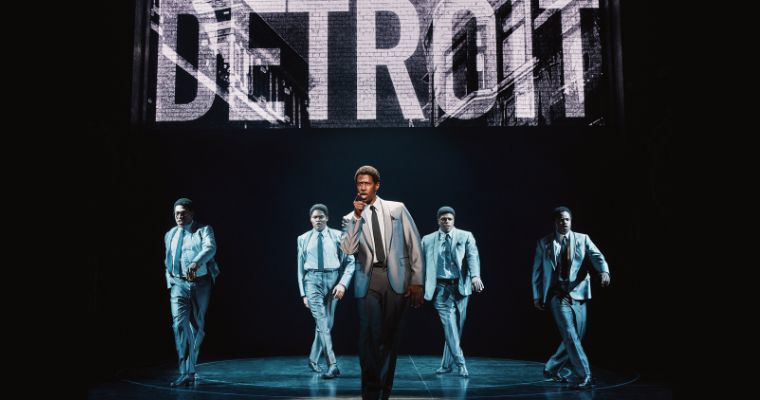 Elijah Ahmad Lewis, Marcus Paul James, Jalen Harris, Harrell Holmes Jr., James T. Lane from the National Touring Company of 