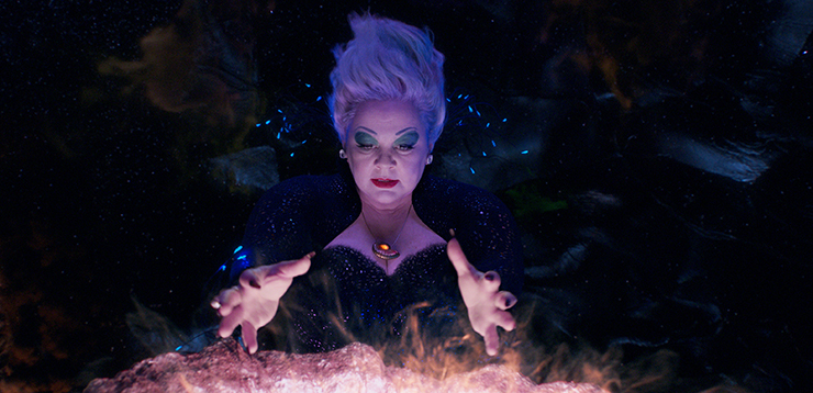Melissa McCarthy as Ursula in a scene from 