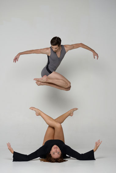 Dance NOW! Miami Austin Duclos and Julia Faris. (Photo by Simon Soong)