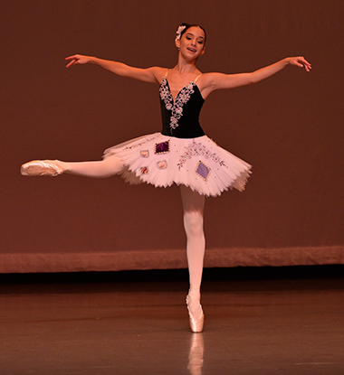 International Ballet Festival of Miami Youth Medalist.