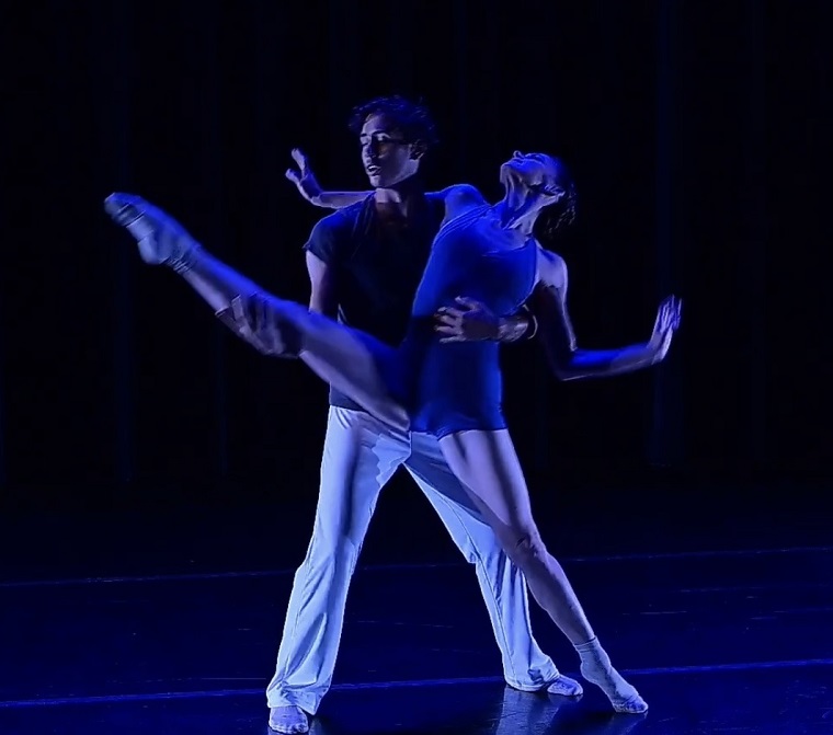 Emily Bromberg and Brian Gomez in Beatriz Garcia's “En Camino