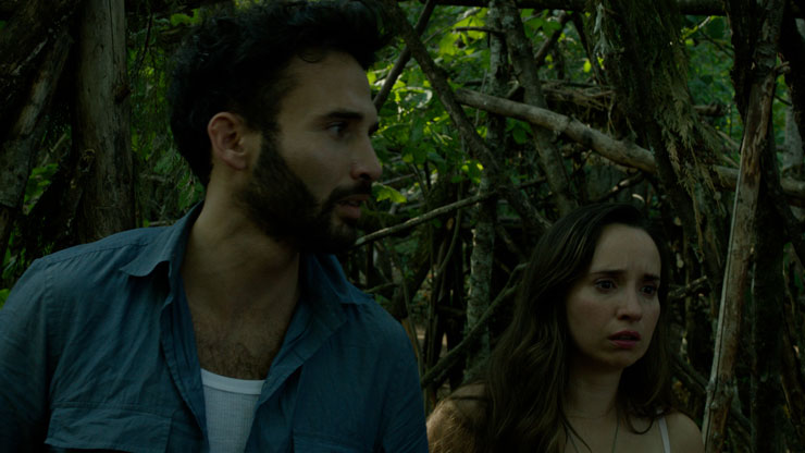 Ernesto Reyes as Dean and Krystal Millie Valdes as Carla in a scene from
