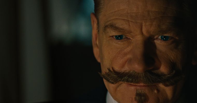 Kenneth Branagh as Hercule Poirot in a scene from