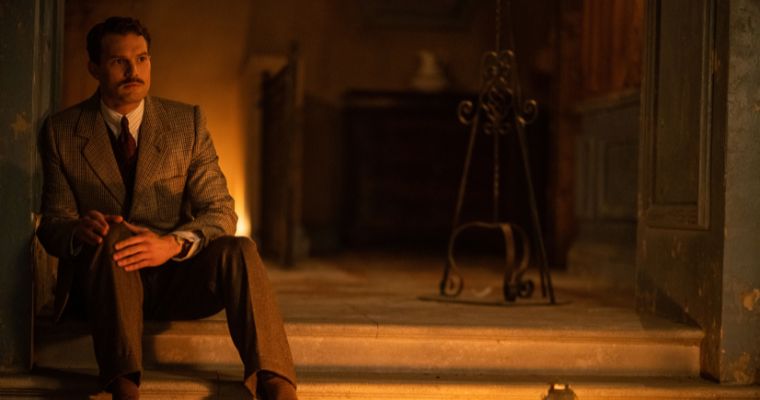 Jamie Dornan as Dr. Leslie Ferrier in a scene from