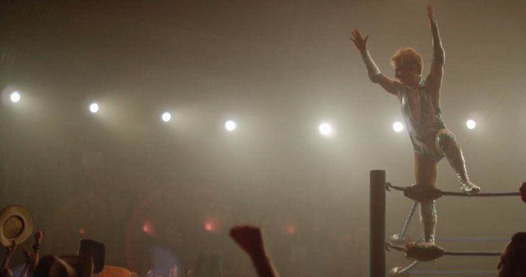 Gael Garcia Bernal as Saul Armendariz/Cassandro in a scene from