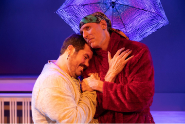 Christopher Michaels and Bruce Linser in Island City Stage's 
