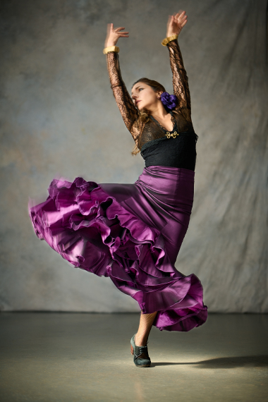 Omayra Flamenco Dance Company, “A Solas,” with dancer Omayra Amaya, will perform at this year's Dance Sampler. (Photo by Frank Pool)