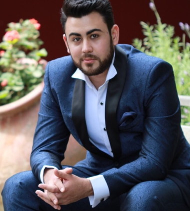 Eleomar Cuello, baritone, has already made a big impression on the opera world at the age of 30. (Photo by Victor Muniz)