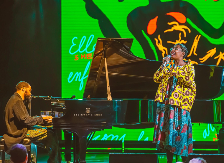 Sullivan Fortner and Cecile McLorin Salvant. (Photo Credit by Masterwing Creative)