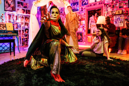 June Raven Romero as Avery in the immersive world premiere of Juggerknot Theatre Company's