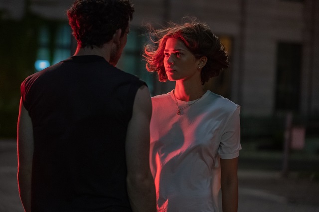 Josh O'Connor as Patrick and Zendaya as Tashi in