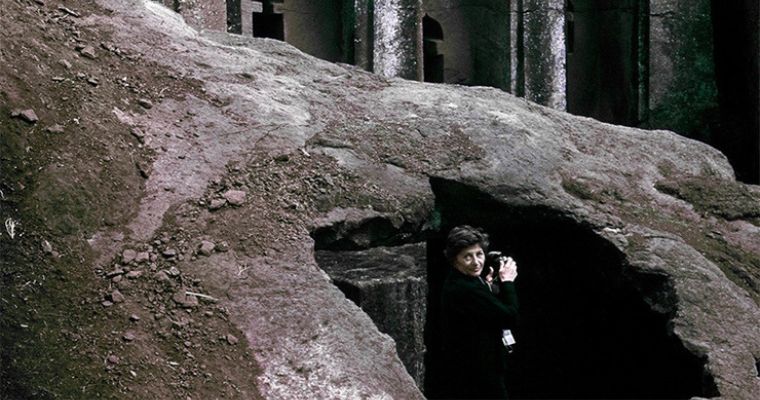 Above: Klara Farkas in Lalibela. Photo by Georgette Balliance.