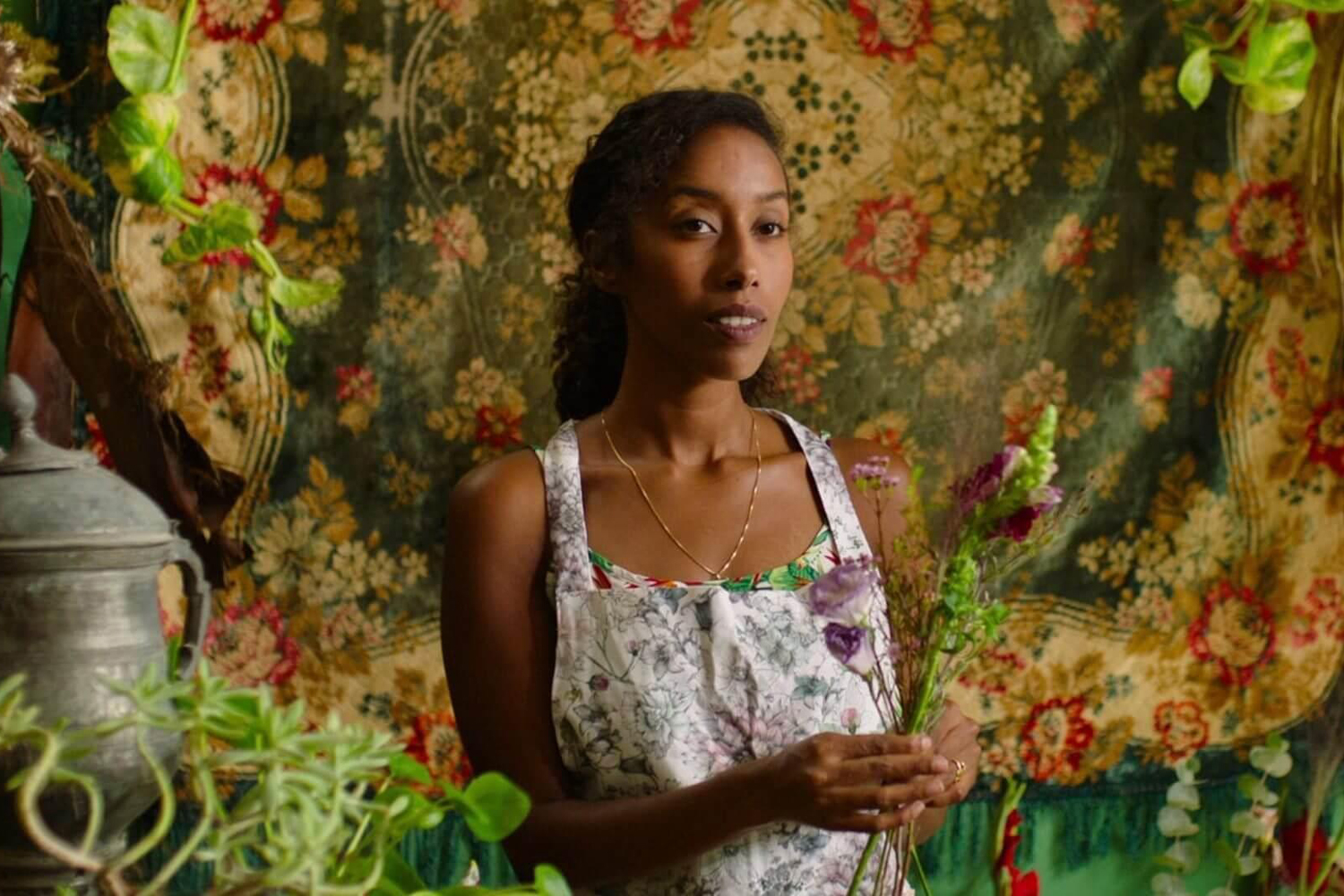 Oshrat Ingadashet as Iris in a scene from