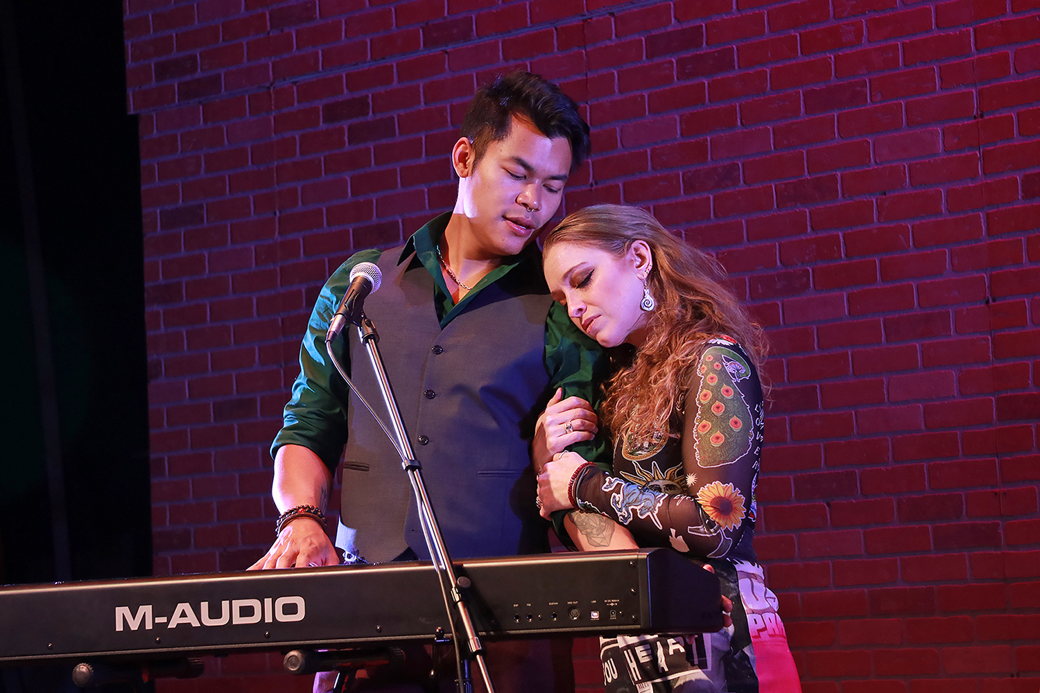 Nate Promkul and Mallory Newbrough in