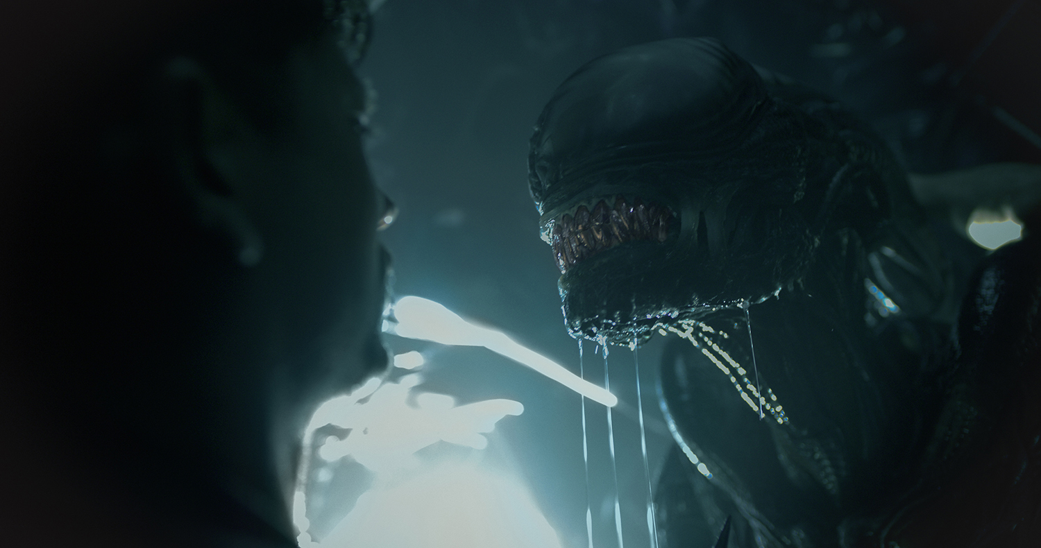 Xenomorph in a scene from