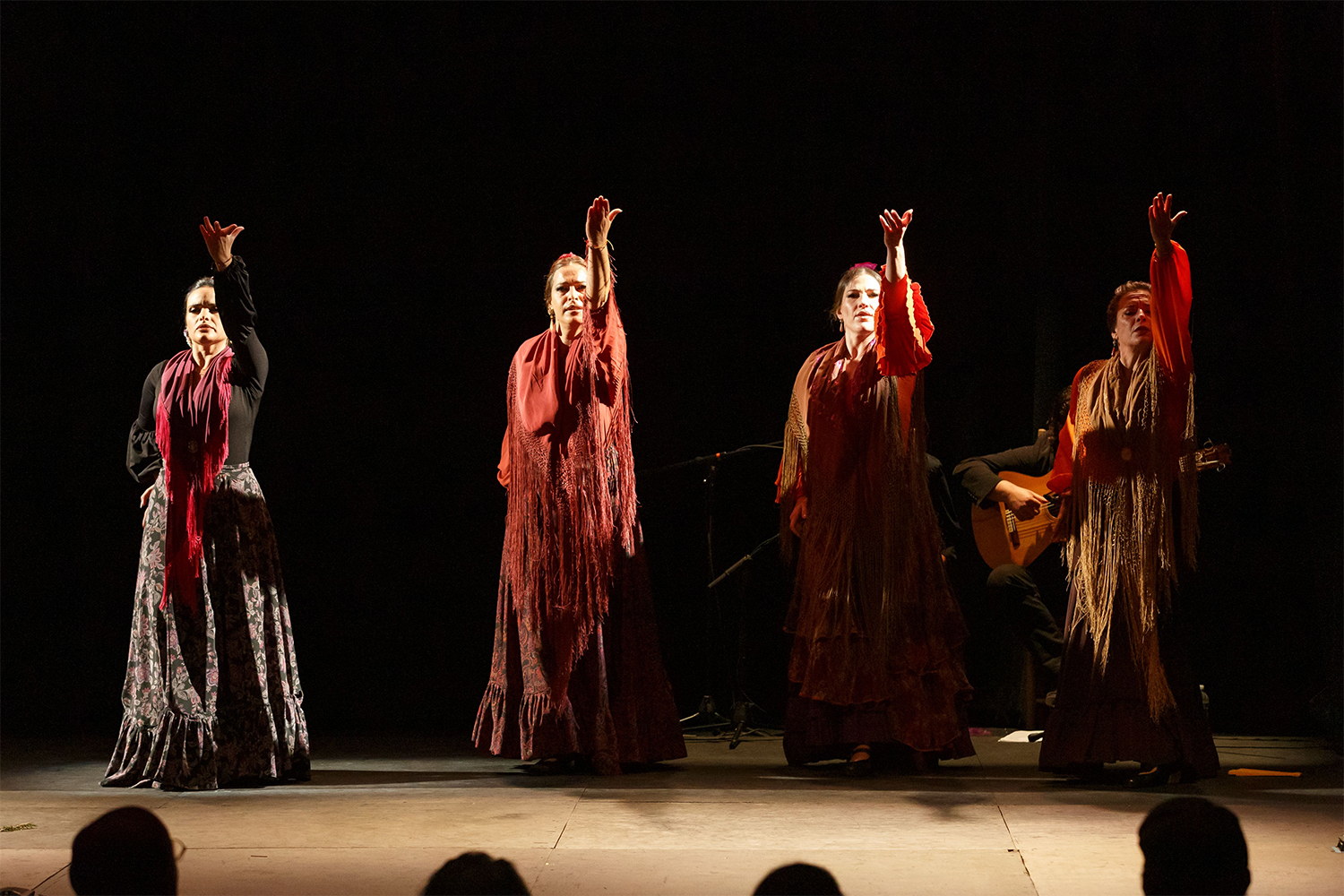 Dancers from Ballet Flamenco La Rosa in