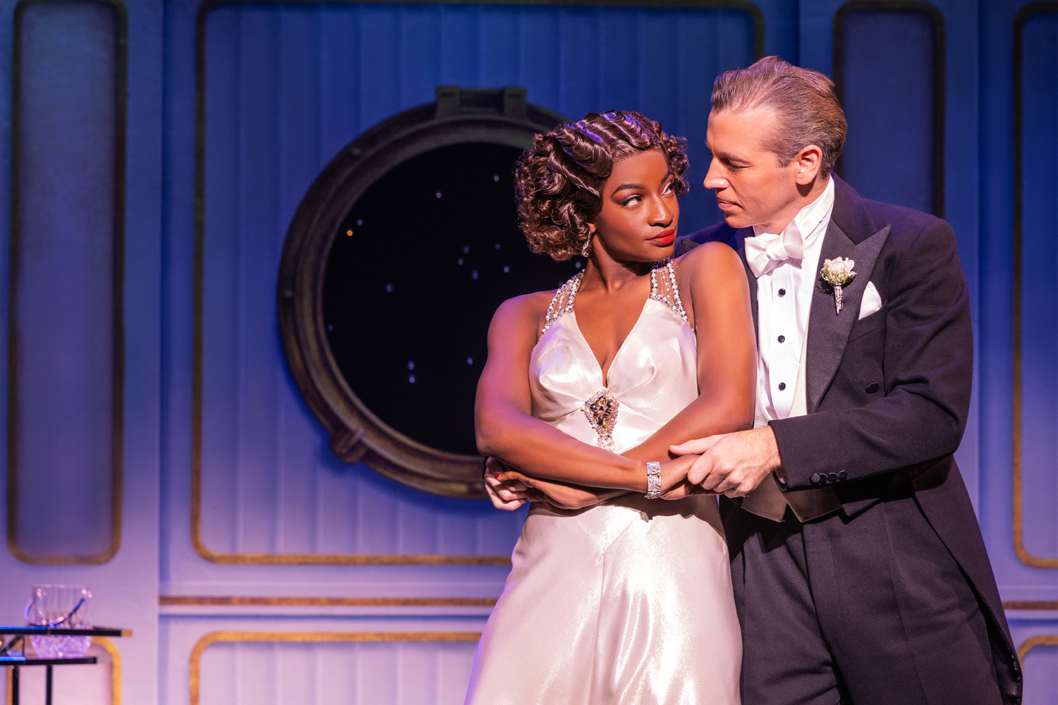 Leandra Ellis-Gaston with Matt Loehr in the touring production of