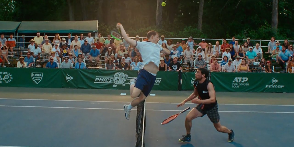 Mike Faist as Art and Josh O'Connor as Patrick in a scene from
