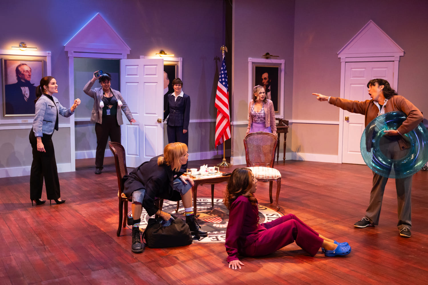 The cast of POTUS (Photo - Morgan Sophia Photography.)
