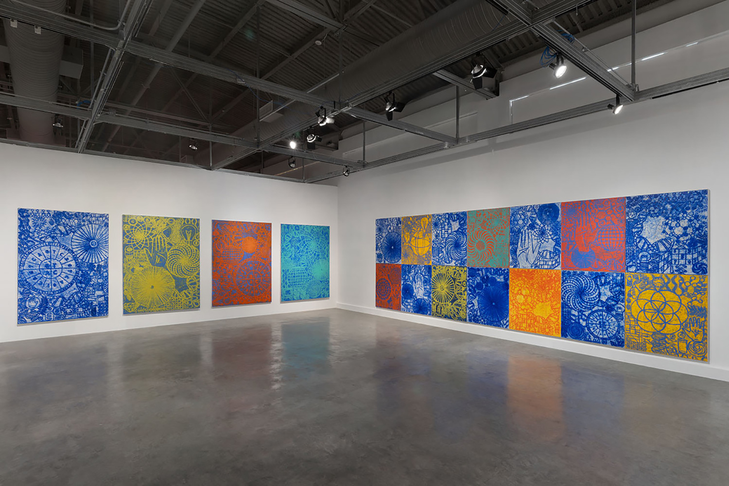 Installation view of Philip Smith