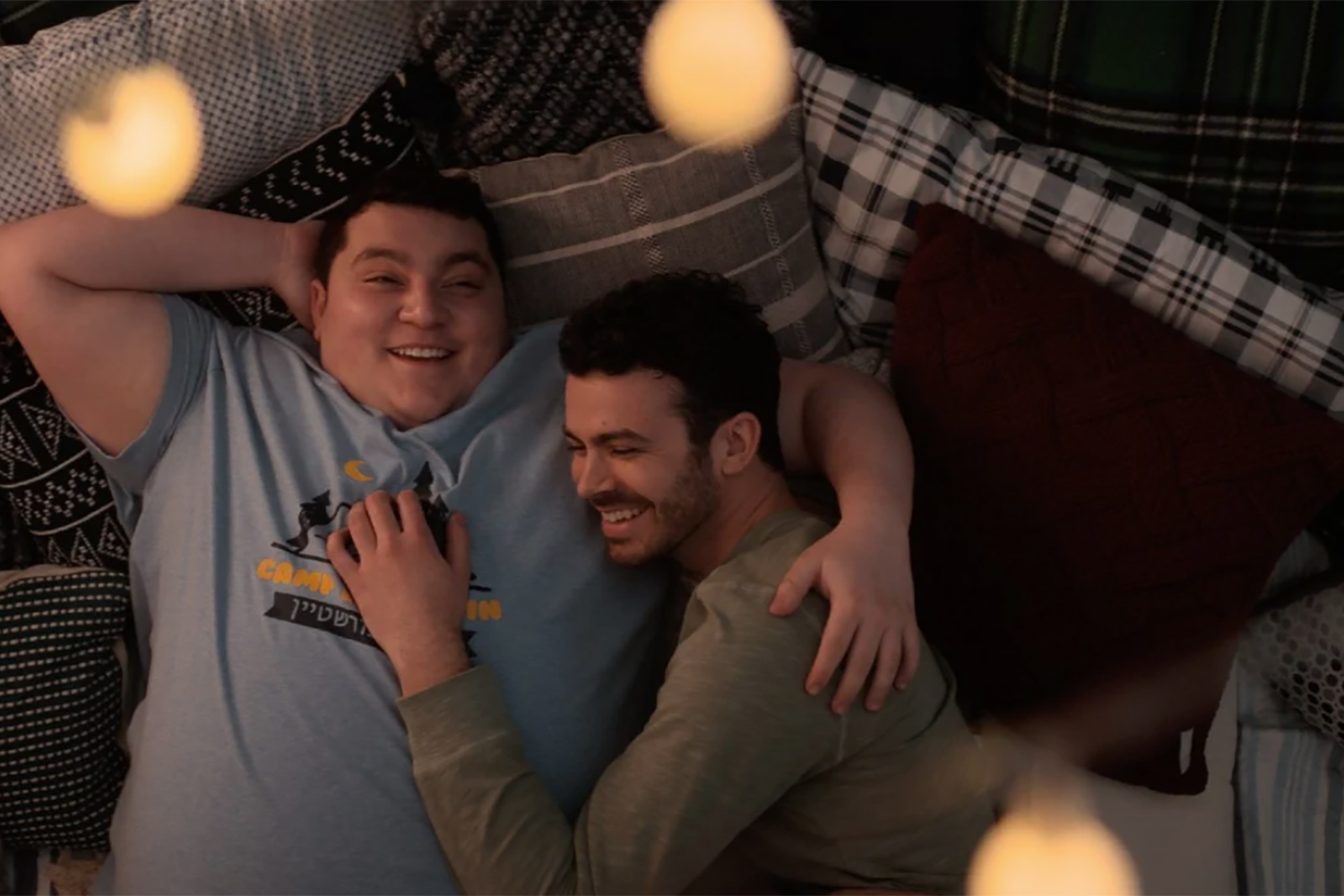 Max Talisman as Zack Anthony and Joey Pollari as Zack Mandel in a scene from