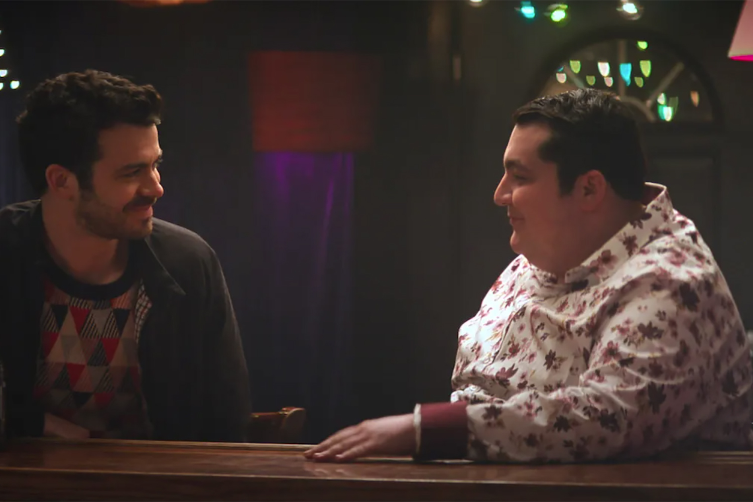 Joey Pollari as Zack Mandel and Max Talisman as Zack Anthony in a scene from