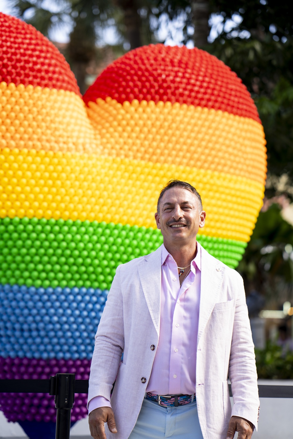 Artist FLY (Facundo L. Yebne), a contemporary artist based in Miami, says his work redefines pop art by blending thousands of hand-placed rubber ducks with themes of resilience, joy, and emotional healing.