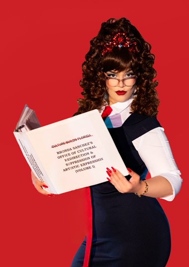 Jannelys Santos as Rhonda Sanchez created the character for City Theatre's