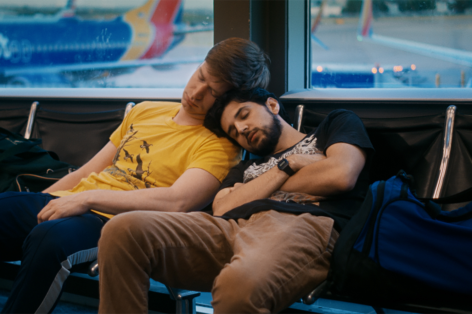 Jacob Roberts as Ben and David Treviño as Jordan in a scene from