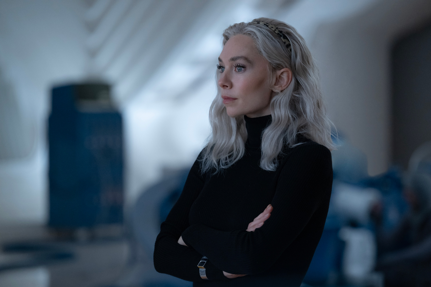 Vanessa Kirby as Sue Storm/Invisible Woman in a scene from 