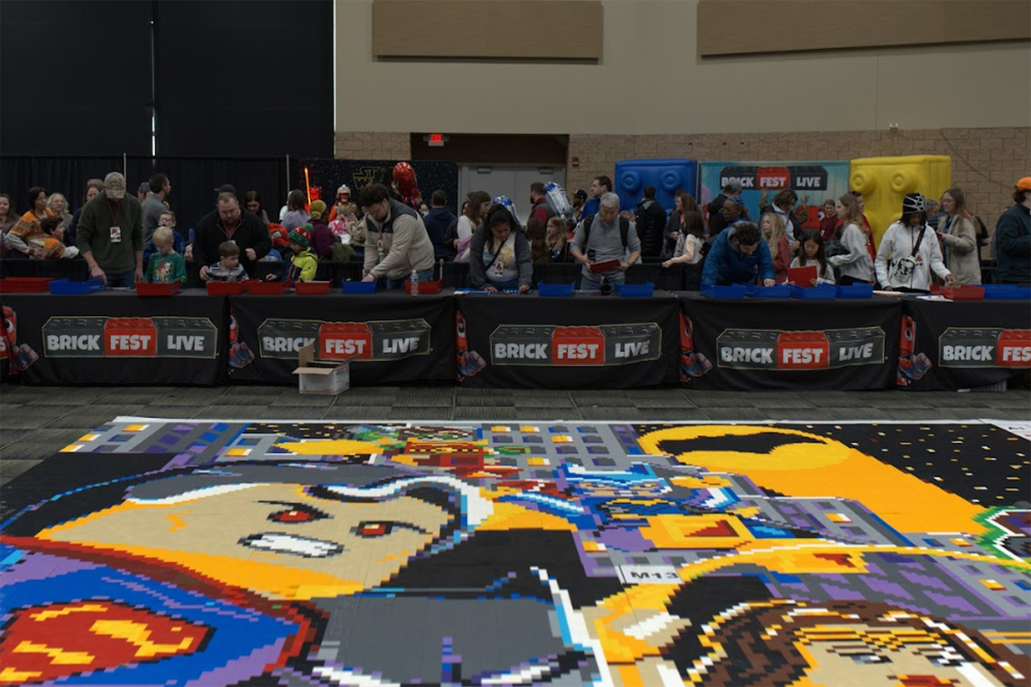 Join in to make the largest mosaic in the world for the Guinness Book of World Records at Quest Fest.