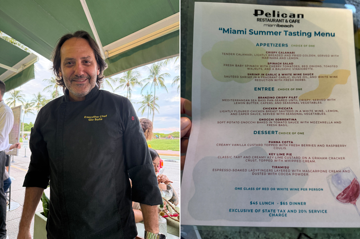 Executive Chef Gio Solfia.