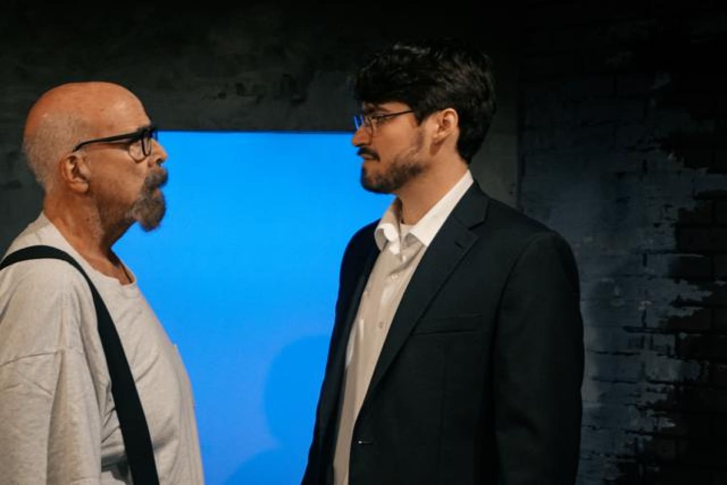 Pete Rogan and Samuel Krogh in 