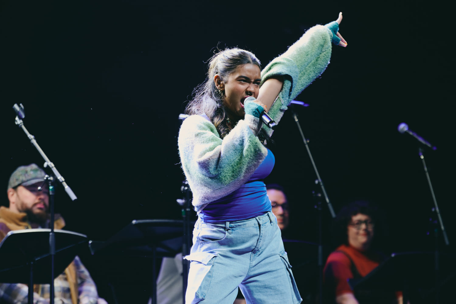 Paravi Das, one of the performers in 