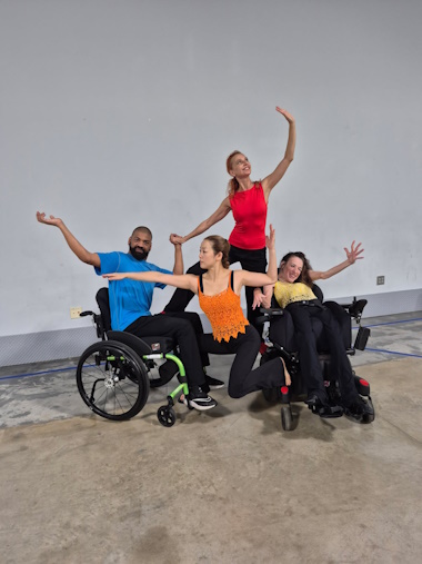 Karen Peterson Dancers are a physically integrated dance company. The company hosts the Forward Motion Dance Festival each year.