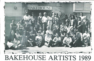 The Bakehouse Past: 1989, The Artists. (Courtesy of Bakehouse Art Complex)