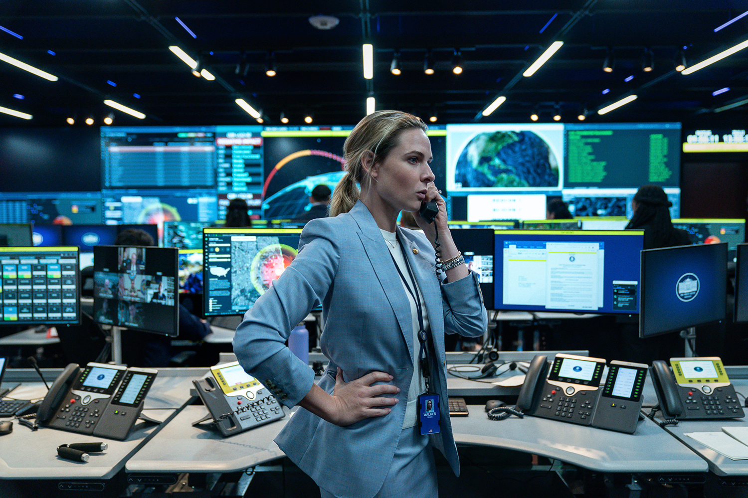 Rebecca Ferguson as Capt. Olivia Walker in a scene from 