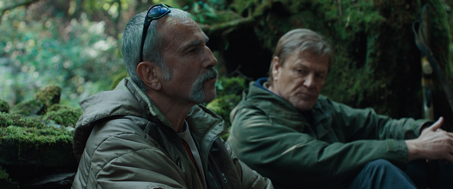 Daniel Day-Lewis as Ray Stoker and Sean Bean as Jem Stoker in a scene from 