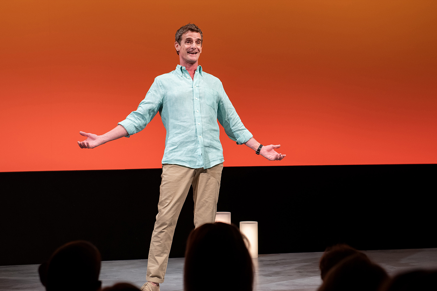 Mark H. Dold performs in David Cale's one-man show