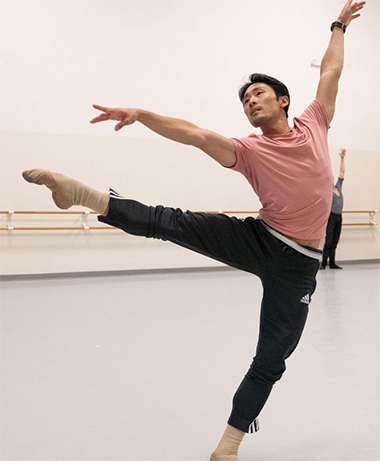 After a two-year absence from Miami City Ballet dancing at Carolina Ballet, Shimon Ito makes his return. Photo from Miami City Ballet.