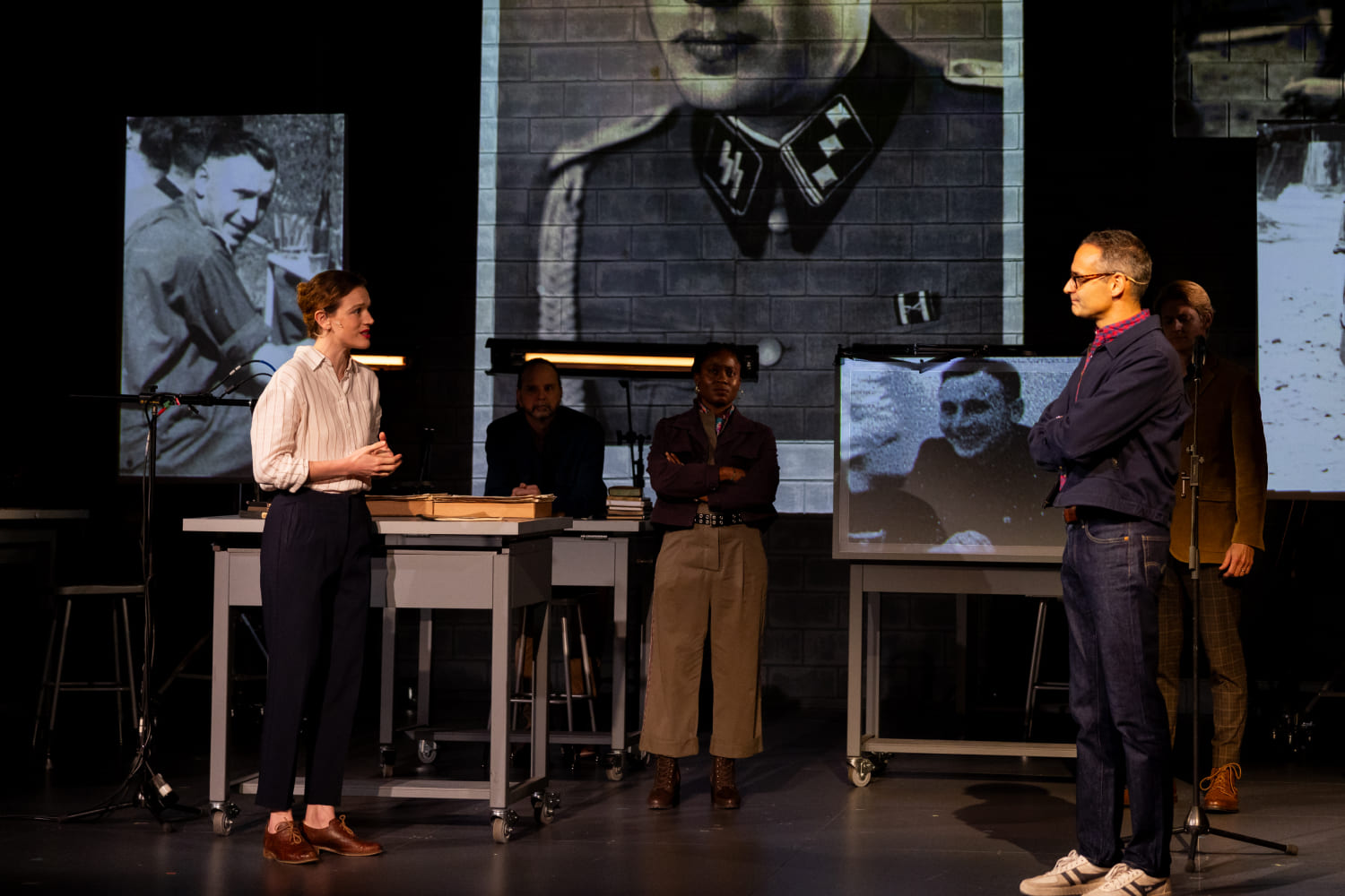 Delia Cunningham, Grant Varjas, Folami Williams, Jonathan Raviv, and Christian Pedersen. (Photo by Morgan Sophia Photography)