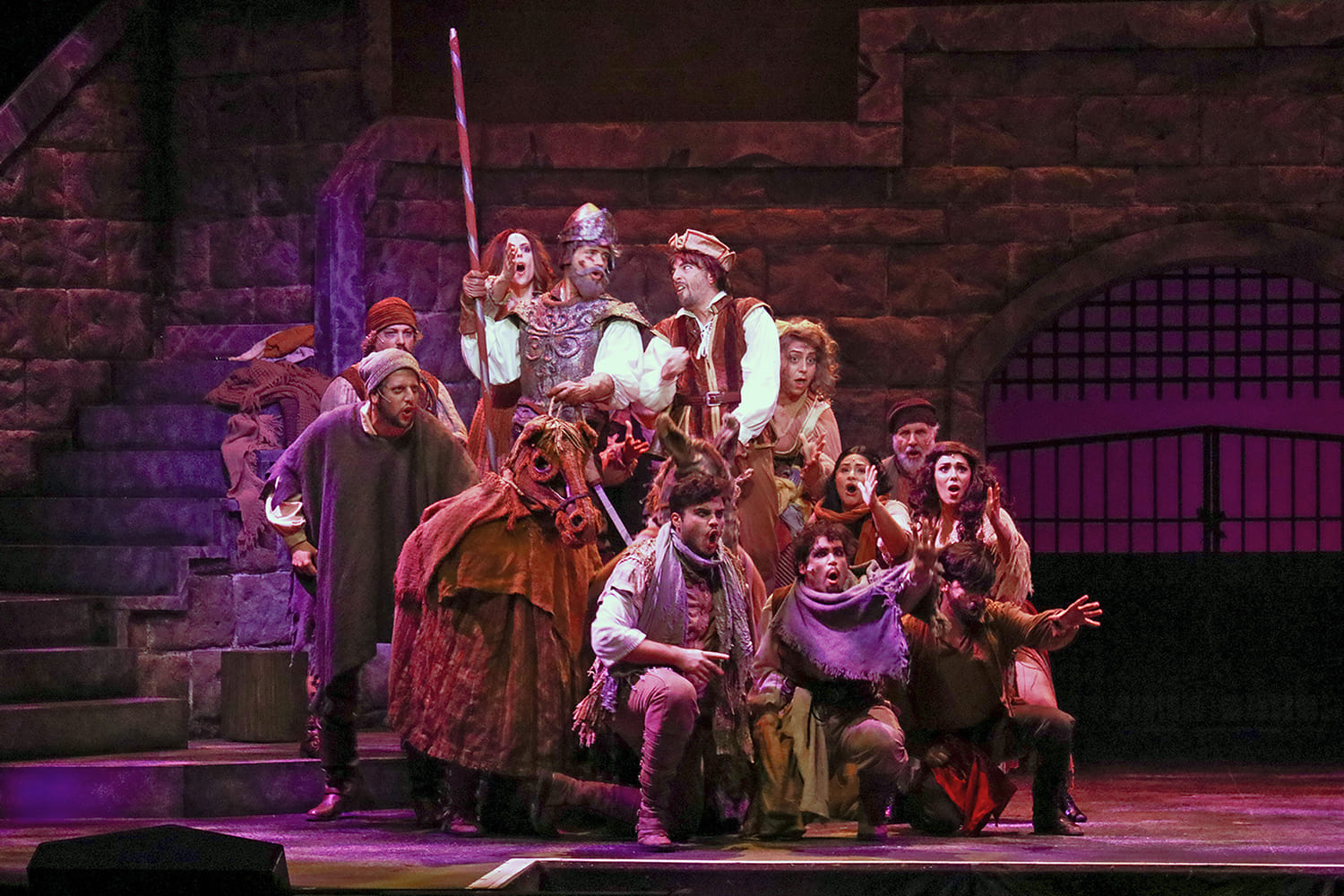 The cast of Actors' Playhouse's production of 