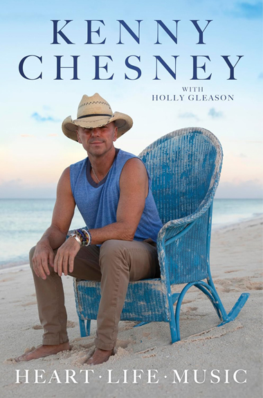 Country singer Kenny Chesney speaks of Key West, one of his most creative places for songwriting in his new book “Heart Life Music.” He'll be at the Miami Book Fair as one of the headliners at the opening on Sunday, Nov. 16. (Photo courtesy of Kenny Chesney, Harper Collins)