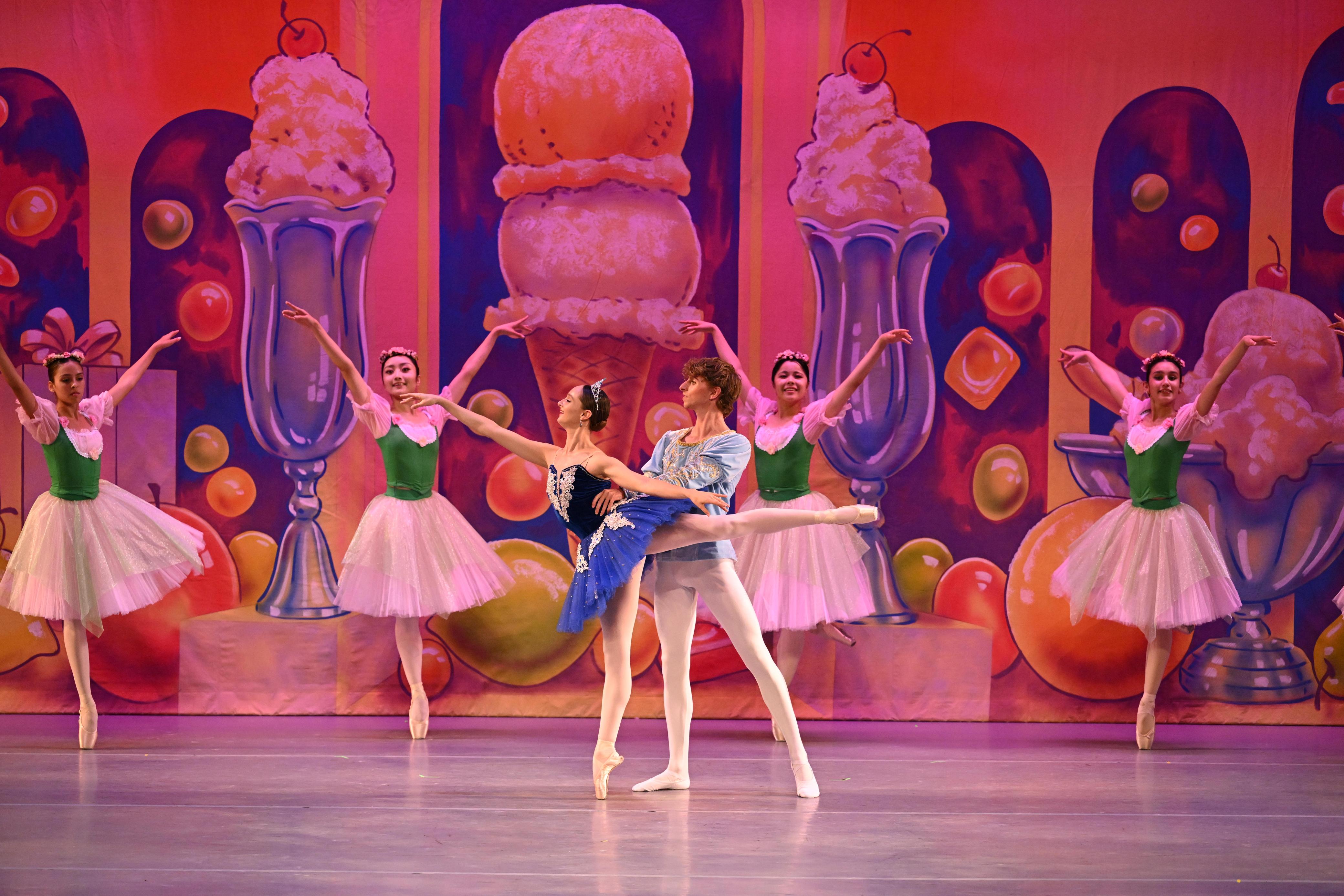 Kirsty Walker as Dew Drop and Matteo Rollini as her Cavalier in Arts Ballet Theatre's 