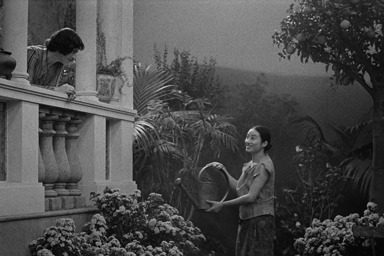 Crista Alfaiate as Molly and Lang Khe Tran as Ngoc in a scene from 