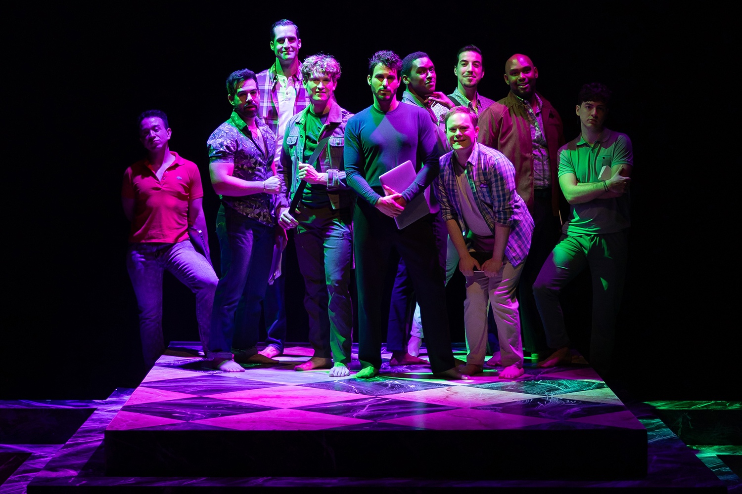 The cast of Zoetic Stage's 