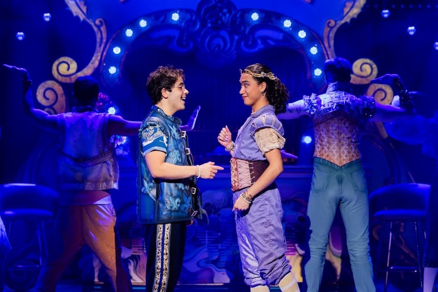 François (Noah Marlowe) and May (Nico Ochoa) perform
during 