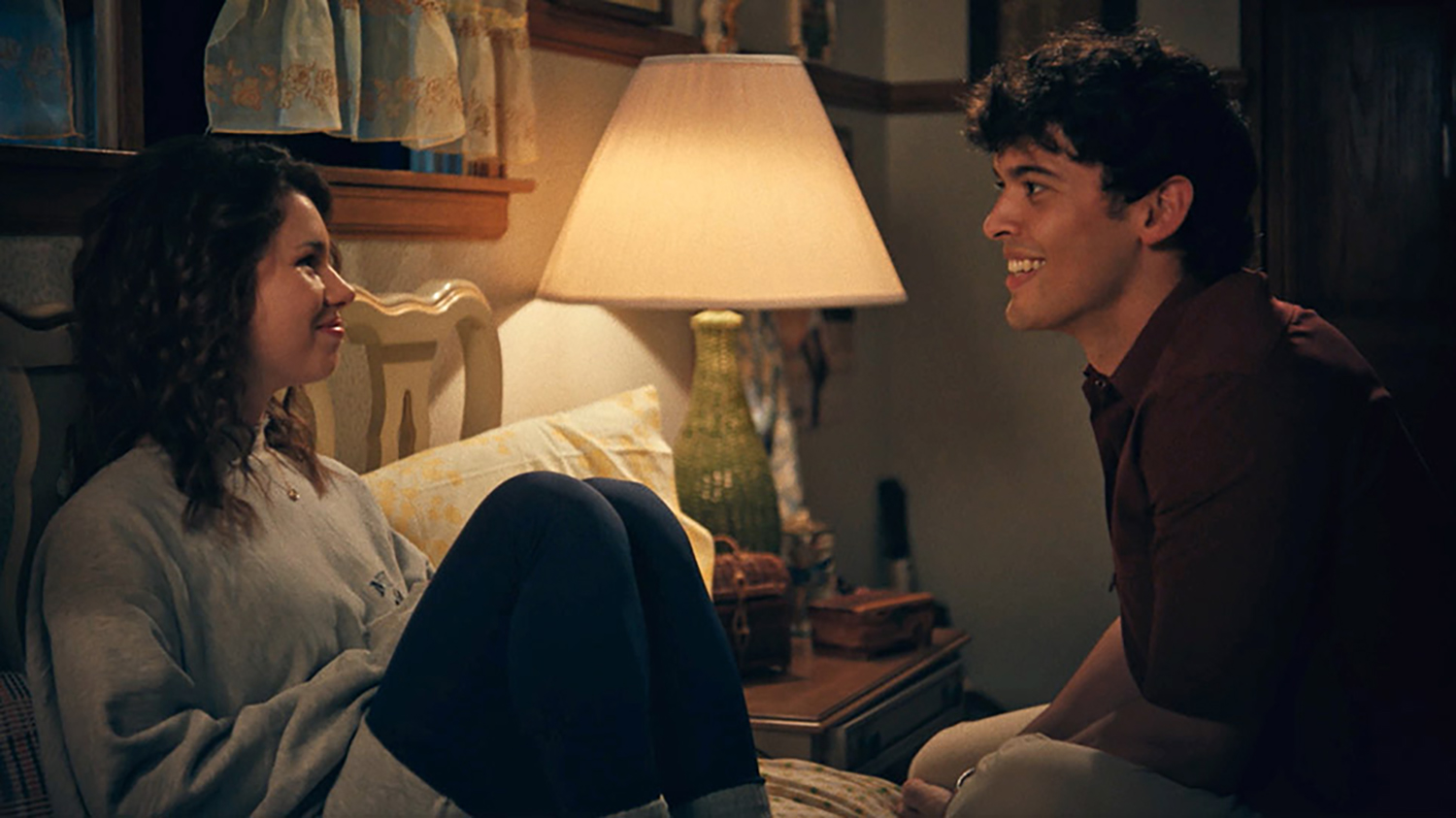 Anna Mirodin as Julie Gornick and Alexandro Byrd as Juan Jose Mundo in a scene from 