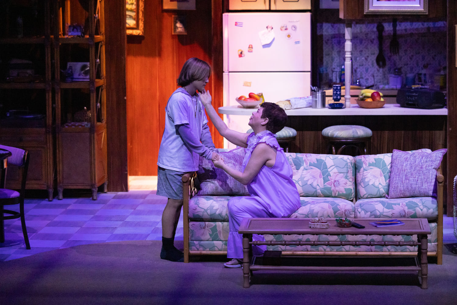 Franco Kiglies and Barbara Bonilla in the world premiere of 