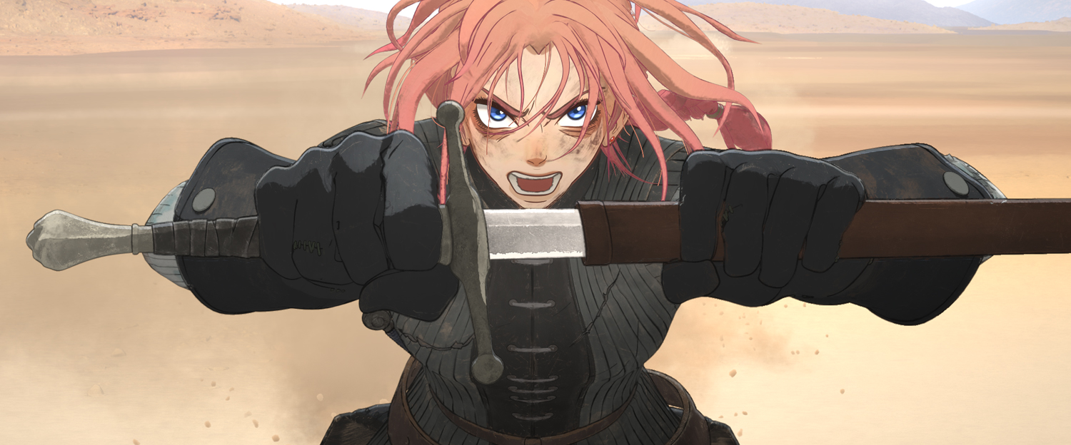 Scarlet, voiced by Mana Ashida, in a scene from 